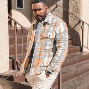 Zara Men’s - Plaid Quilted Overshirt